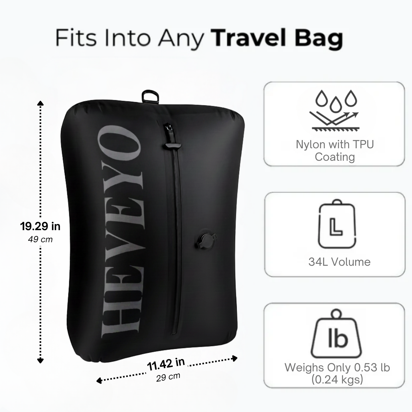 Heveyo™ Compression Bag - Pack More, Pay Less