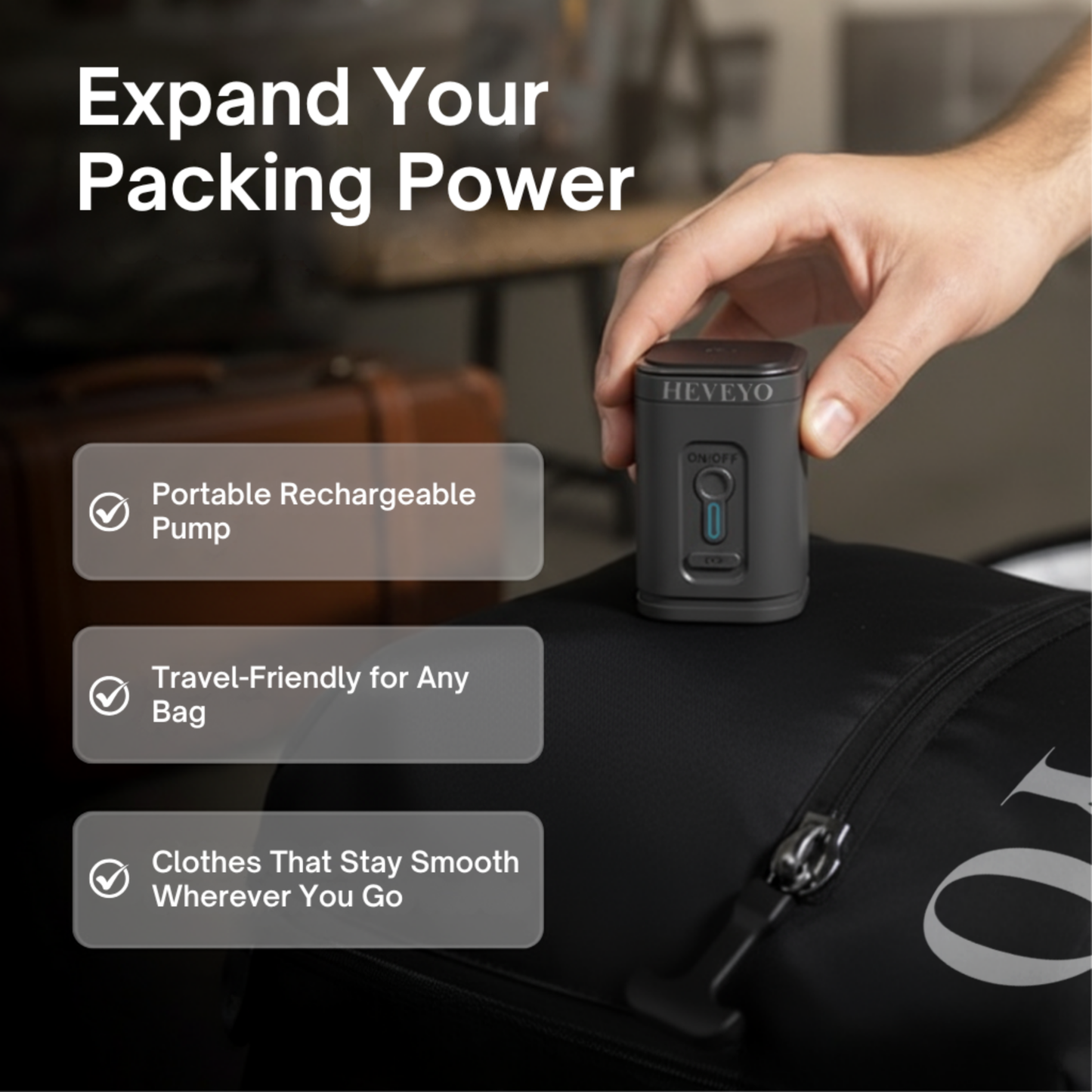 Heveyo™ Compression Bag - Pack More, Pay Less